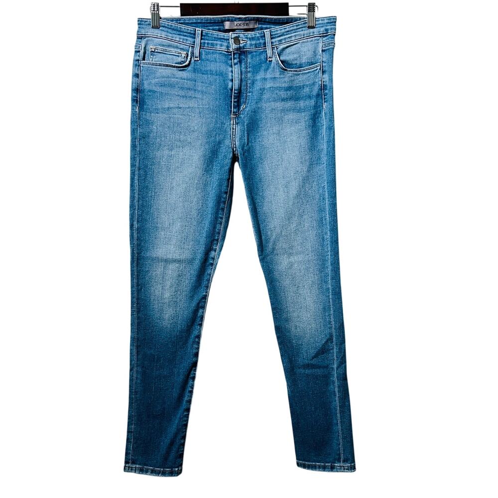 Joe's Jeans Vilano Mid Rise Skinny Ankle Blue Denim Jeans | Women's Size 31/12